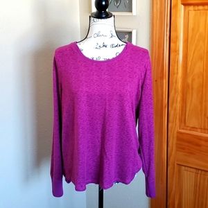 Soft Sensations Tunic Top Fuschia Size XL